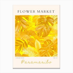 Flower Market 85 Canvas Print