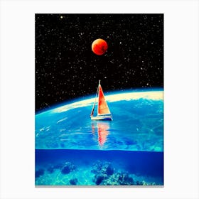 Cosmic Horizon Canvas Print