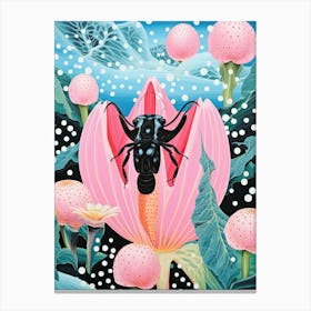 Beetle | Inspired by Yayoi Kusama Canvas Print