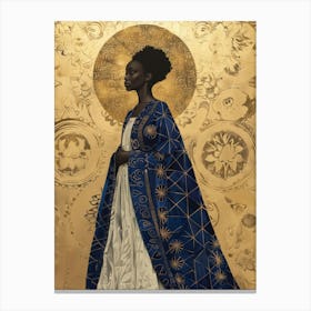 'The Blue Woman' 1 Canvas Print