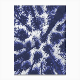 Blue Sky With Trees Canvas Print