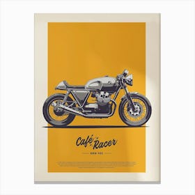 Bmw Cafe Racer Motorcycle Canvas Print