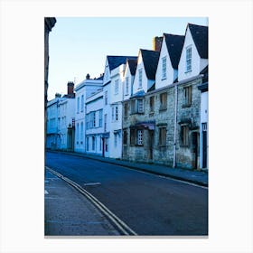 Street Scene In England Canvas Print