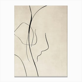 Portrait Of A Woman 8 Canvas Print