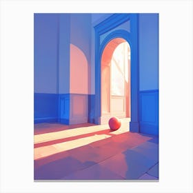 Room With A Ball Canvas Print