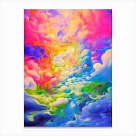 Gentle Cloud Waves Canvas Print