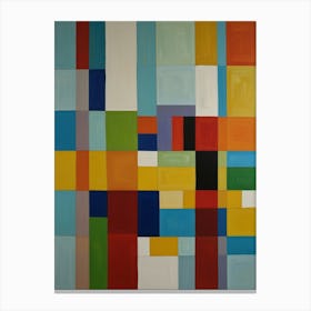 Abstract Squares 1 Canvas Print