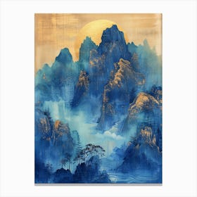 Chinese Mountains 28 Canvas Print