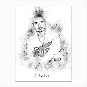 J Balvin Canvas Print