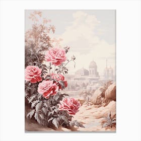 Rose Victorian Style 3 Canvas Print