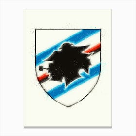 Sampdoria football club Canvas Print