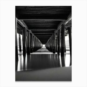 Under The Pier 2 Canvas Print