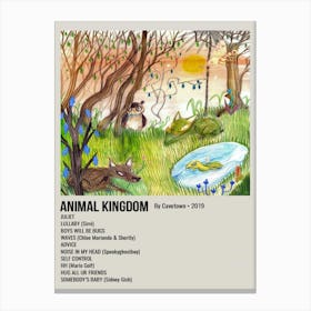 Animal Kingdom By Cavetown Album Cover Canvas Poster Canvas Print