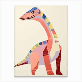 Nursery Dinosaur Art Oviraptor 1 Canvas Print