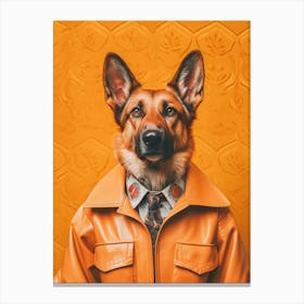 A German Shepherd Dog 6 Canvas Print