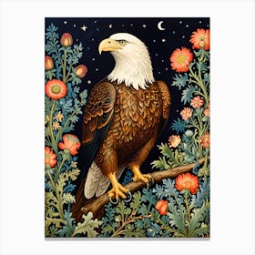 William Morris Eagle At Night Canvas Print