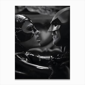 Michelle Pfeiffer Michael Keaton Classic Movie Canvas Print