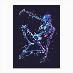 Skeleton 14 Canvas Print