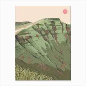 Pen Y Fan Mountain Brecon Beacons National Park Art Print Canvas Print