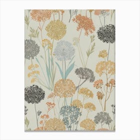 Floral Wallpaper 5 Canvas Print