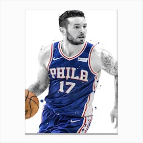 Jj Redick Philadelphia Canvas Print