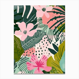 Tropical Pattern 5 Canvas Print