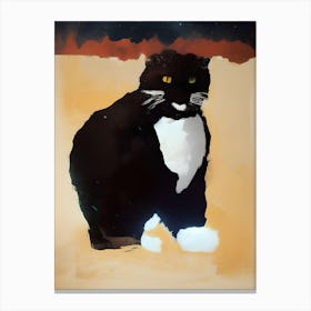 Dan the Cat Canvas Print