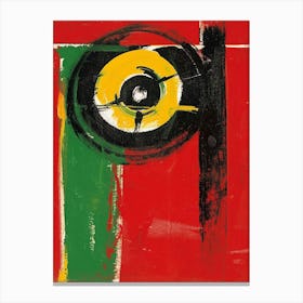 Red, Green And Yellow Canvas Print