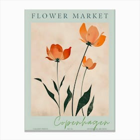 Flower Market - Cologne Canvas Print