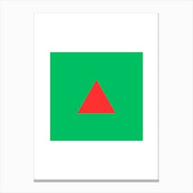 Triangle Square Canvas Print