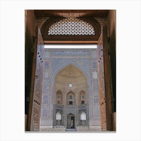 Doorway Of A Mosque Canvas Print
