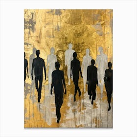 Silhouettes 3 Canvas Print