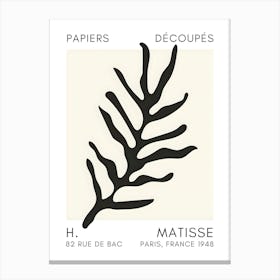 H Matisse 33 Canvas Print