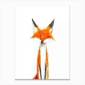 Quirky Fox Canvas Print