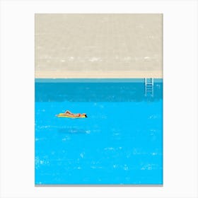 Swimming Pool - Swimming Pool Stock Videos & Royalty-Free Footage Canvas Print