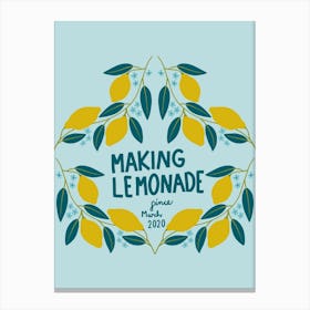 Making Lemonade Canvas Print