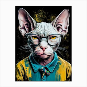 Sphynx Cat animal Canvas Print