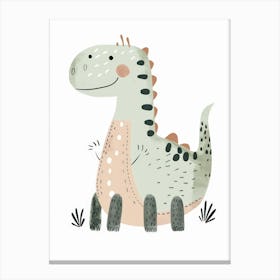 Little Dinosaur Canvas Print