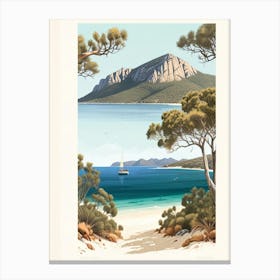 Tasmanian Coast Canvas Print