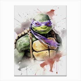Donatello Teenage Mutant Ninja Turtles Canvas Print