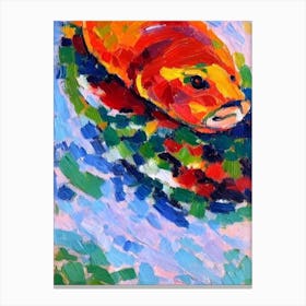 Cod Matisse Inspired Canvas Print