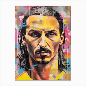 Zlatan Ibrahimovic (1) Canvas Print