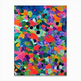 Acropora Intermedia Vibrant Painting Canvas Print