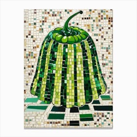 Green Melon Canvas Print