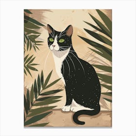 Cat With Green Eyes 4 Canvas Print