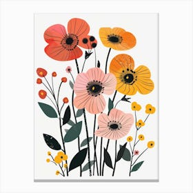 Poppies 132 Canvas Print