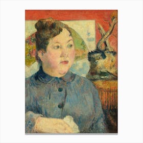 Madame Alexandre Kohler, Paul Gauguin Canvas Print