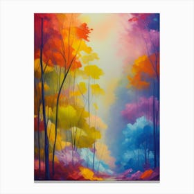 Autumn Forest 5 Canvas Print