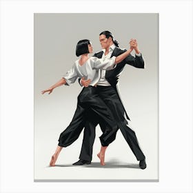 Tango Dancers 3 Canvas Print