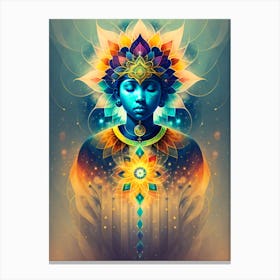 Yogi Goddess Canvas Print